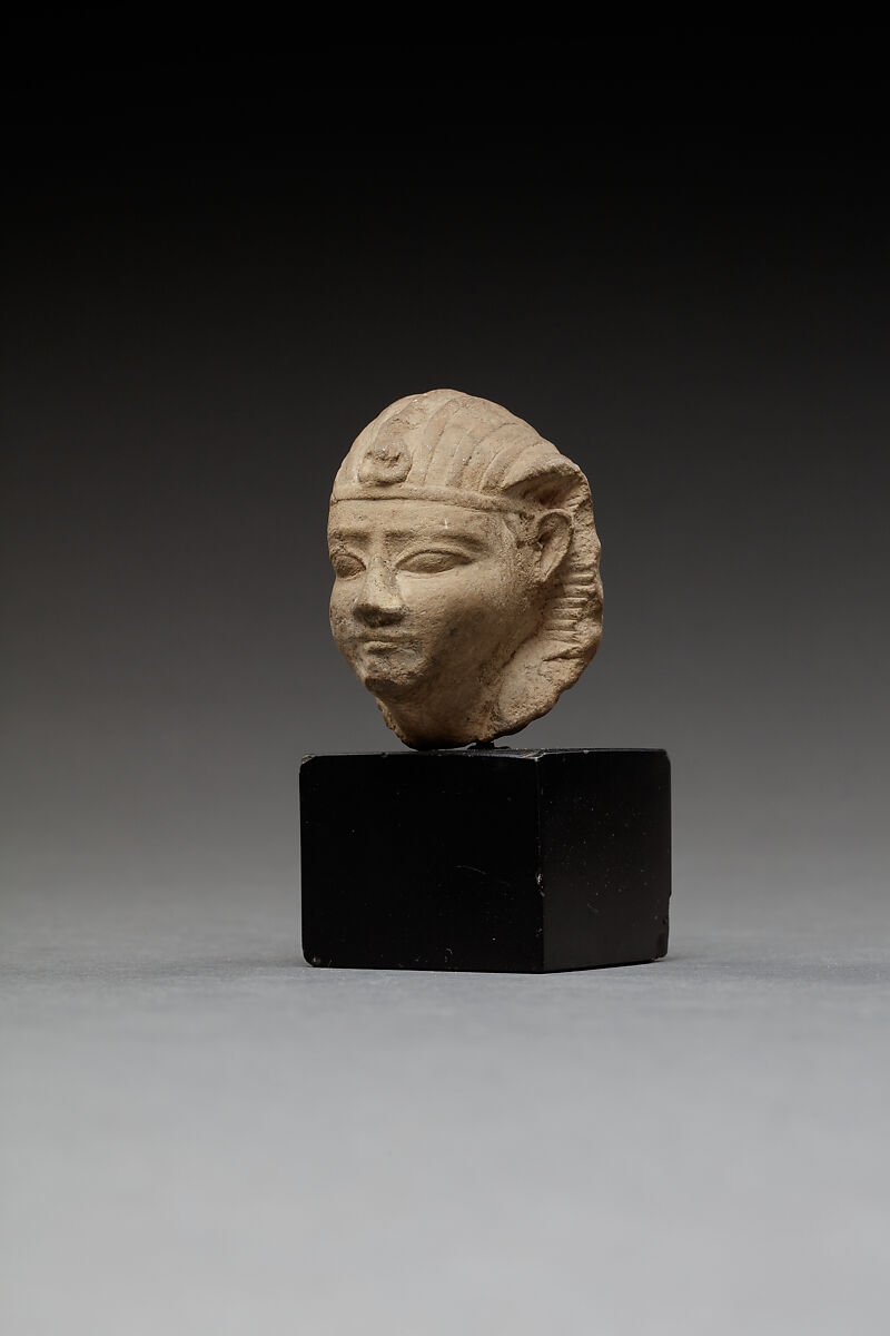 Head of a King Wearing the Nemes, Limestone