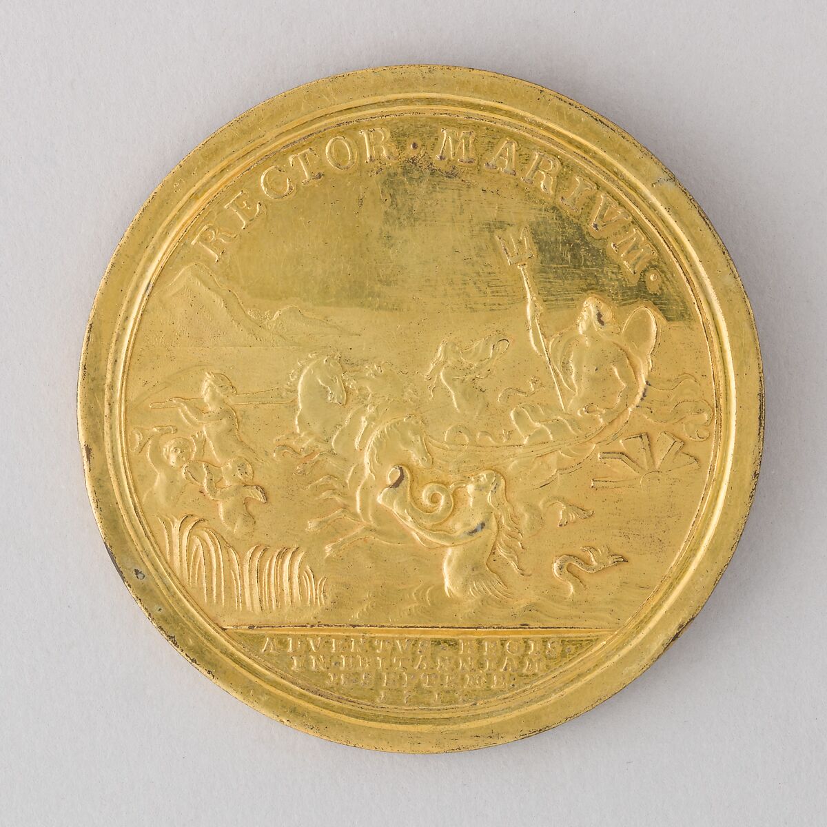 Medal Commemorating  the Arrival of George I in England, Silver, gold, British