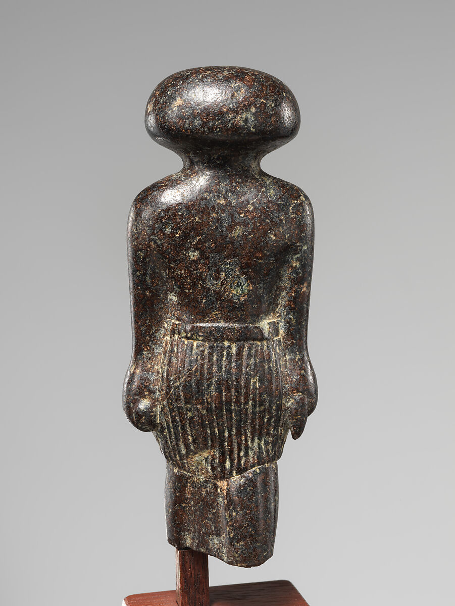 Figure of a Striding Man, Serpentinite