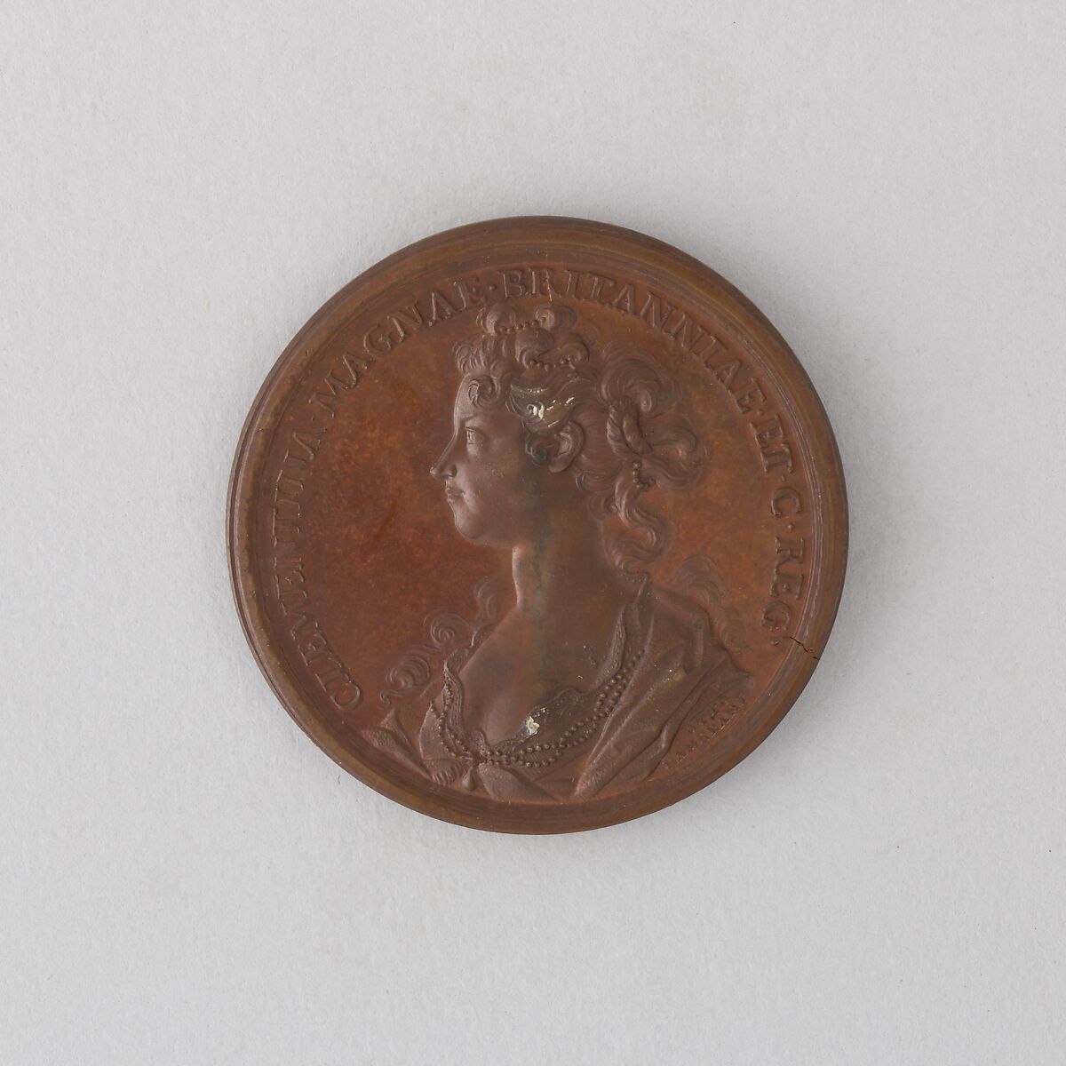 Medal Commemorating  the Marriage of James III and Princess Clementina, 1719, Signed on the reverse by Ottone Hamerani (Italian, Rome 1694–1768), Bronze, British