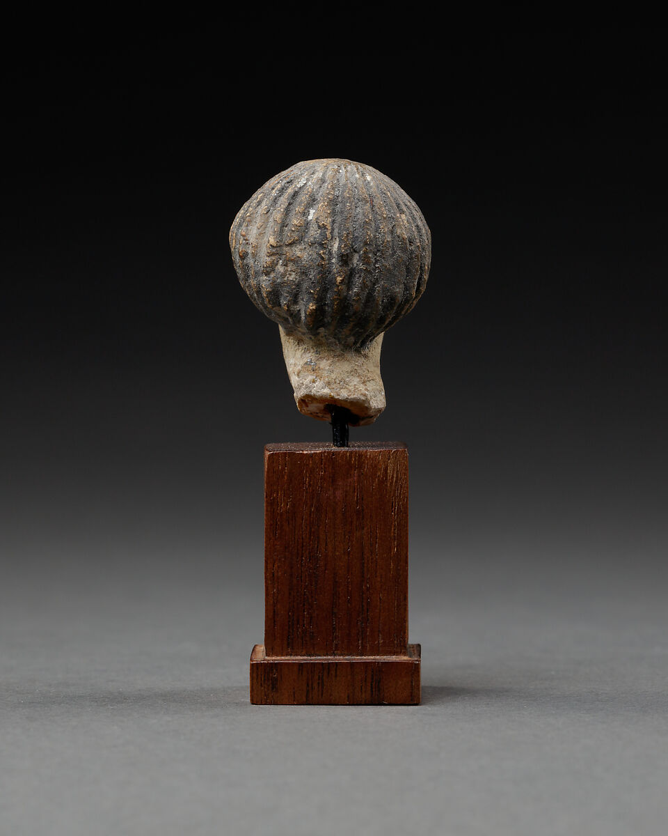 Head of a Woman, Faience (?)