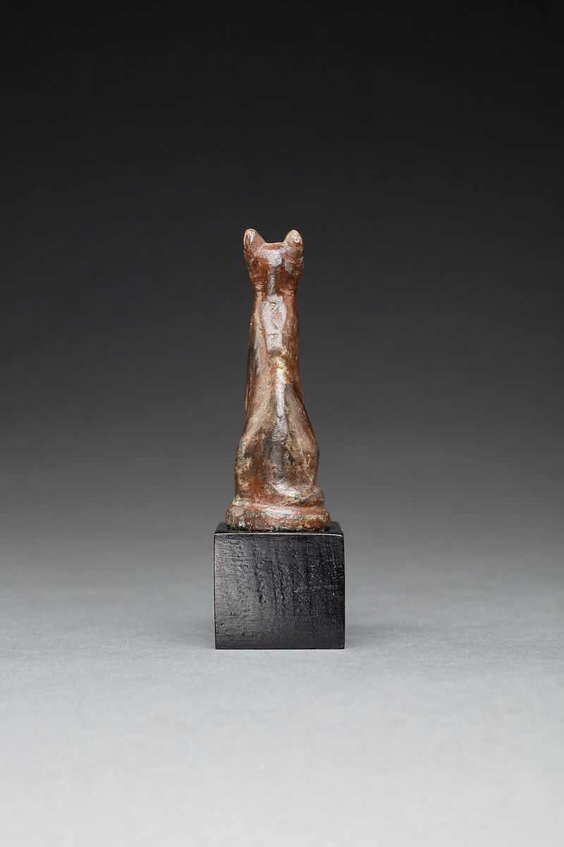 Figure of a Seated Cat, Cupreous alloy
