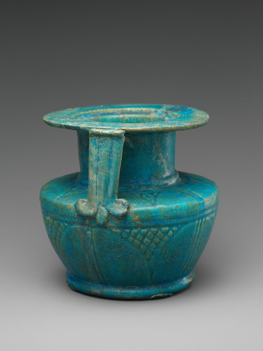 Two-handled Jar, Faience