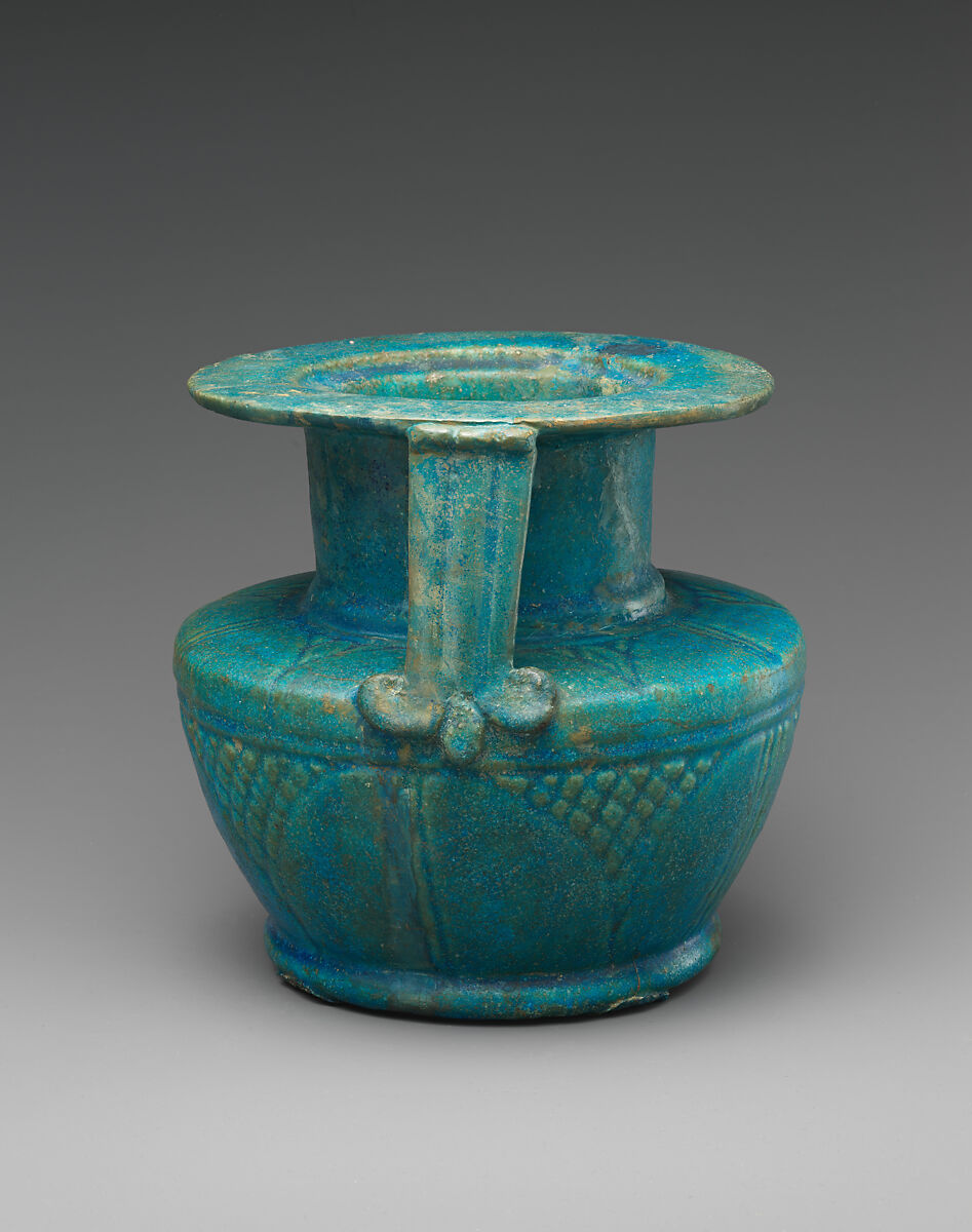 Two-handled Jar, Faience