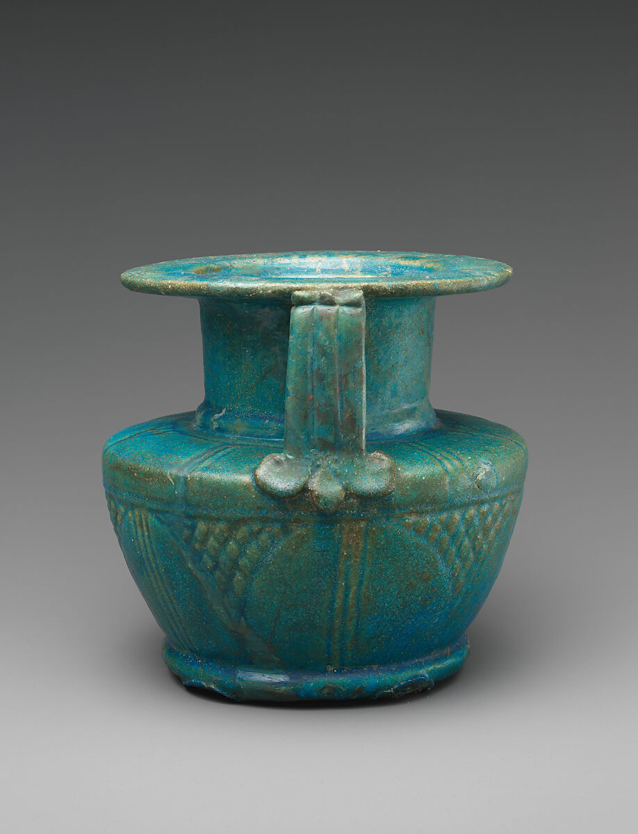 Two-handled Jar, Faience