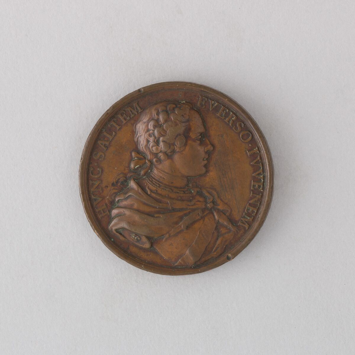 Medal Showing Prince Charles and Prince Henry, Ottone Hamerani (Italian, Rome 1694–1768), Bronze, Scottish