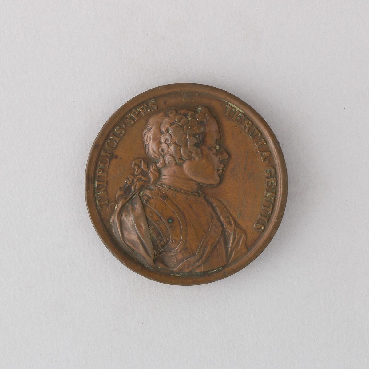 Medal Showing Prince Charles and Prince Henry, Ottone Hamerani (Italian, Rome 1694–1768), Bronze, Scottish 