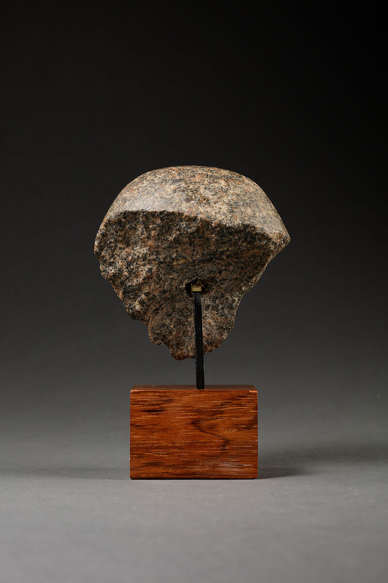 Head of a Man, Probably granite