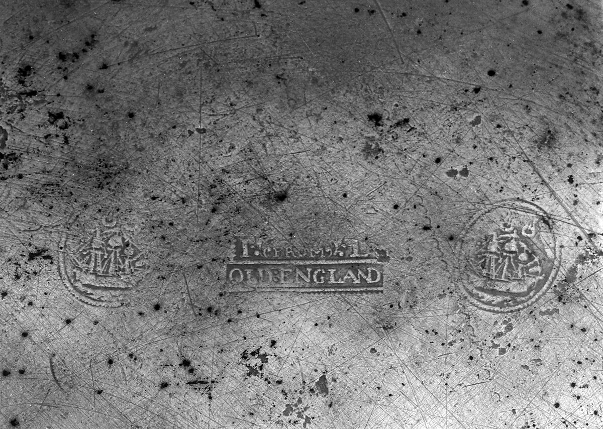 Dish, Joseph Leddel Sr. (ca. 1690–1754), Pewter, American