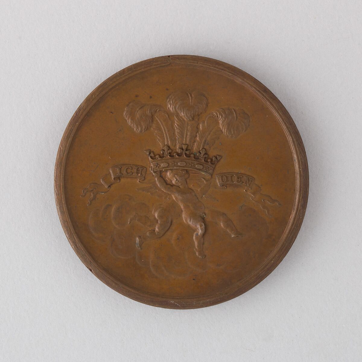 Medal Showing Frederick, Prince of Wales, Bronze, Swiss