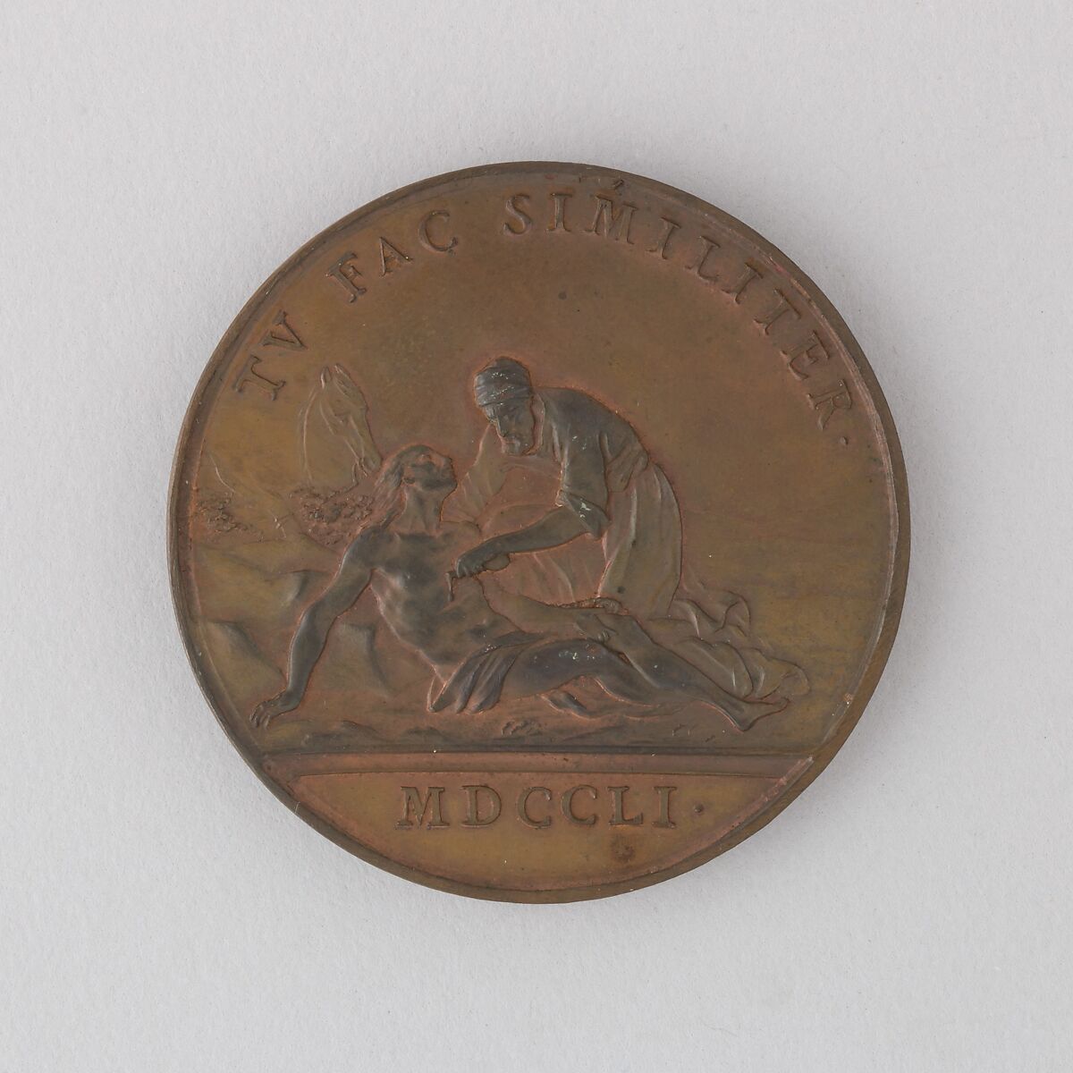 Medal Showing John, Second Duke of Montagu, Bronze, Swiss
