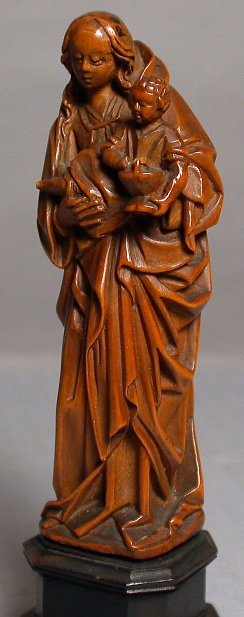 Statuette of the Virgin and Child, Boxwood, Franco-Netherlandish