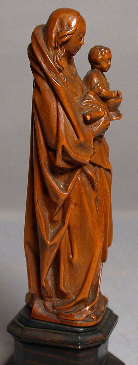 Statuette of the Virgin and Child, Boxwood, Franco-Netherlandish