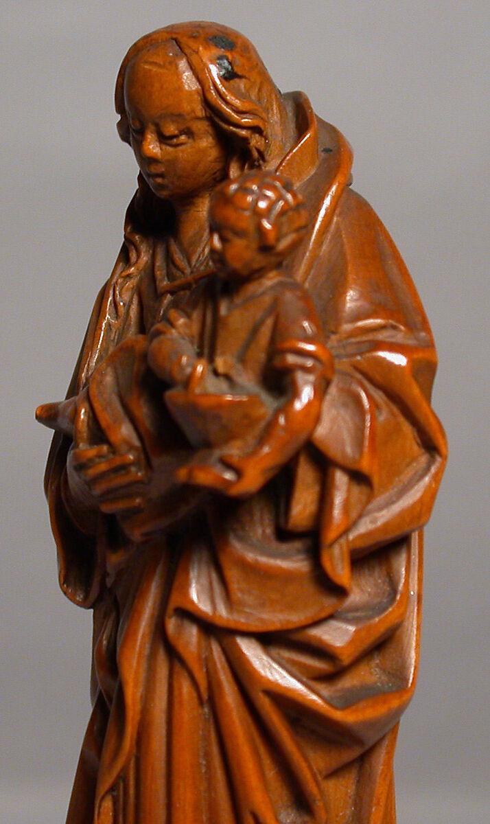 Statuette of the Virgin and Child, Boxwood, Franco-Netherlandish