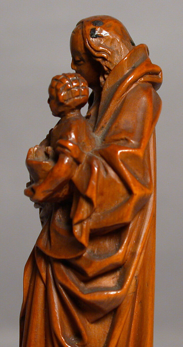 Statuette of the Virgin and Child, Boxwood, Franco-Netherlandish