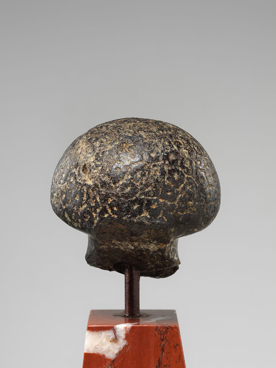 Head of a Man of Nubian Descent, Serpentinite