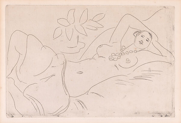 Femme Couchée, Henri Matisse (French, Le Cateau-Cambrésis 1869–1954 Nice), Etching 