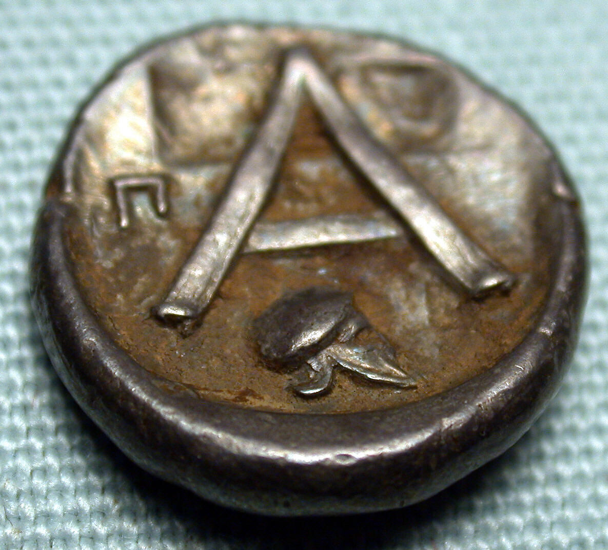 Silver triobol, Silver, Greek, Argos