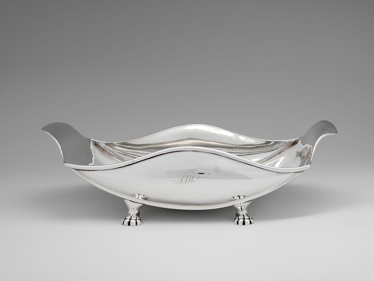 Dish, Frederick Marquand (1799–1882), Silver, American 