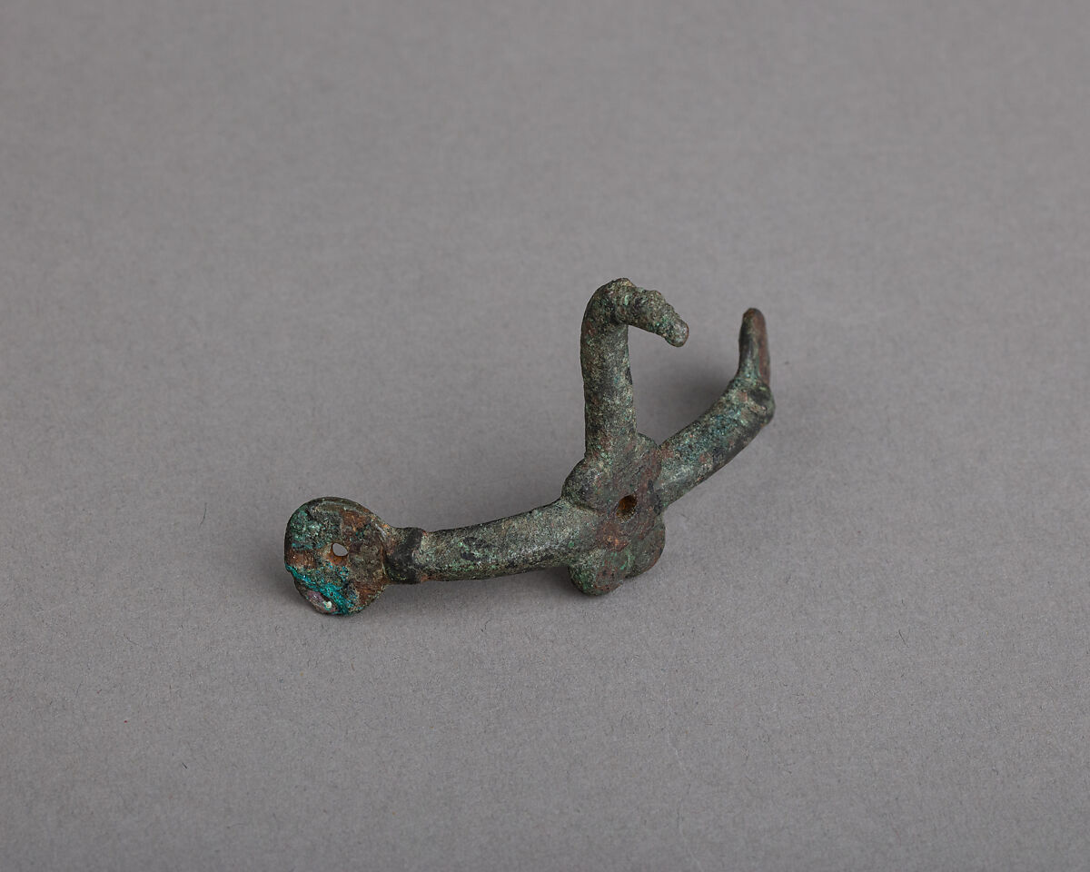 Prick Spur, Copper alloy, iron, Gallo-Roman or British-Roman 