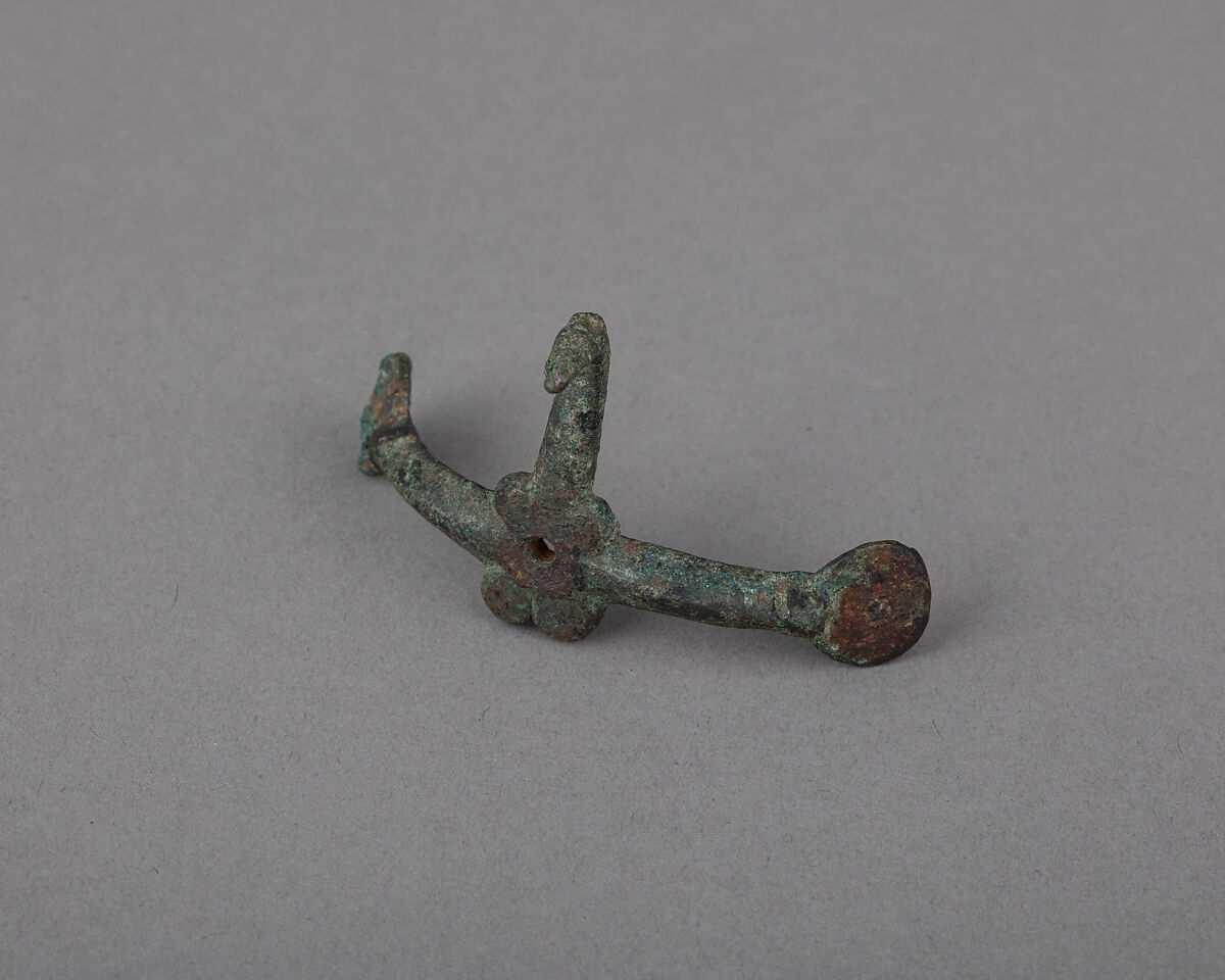 Prick Spur, Copper alloy, iron, Gallo-Roman or British-Roman