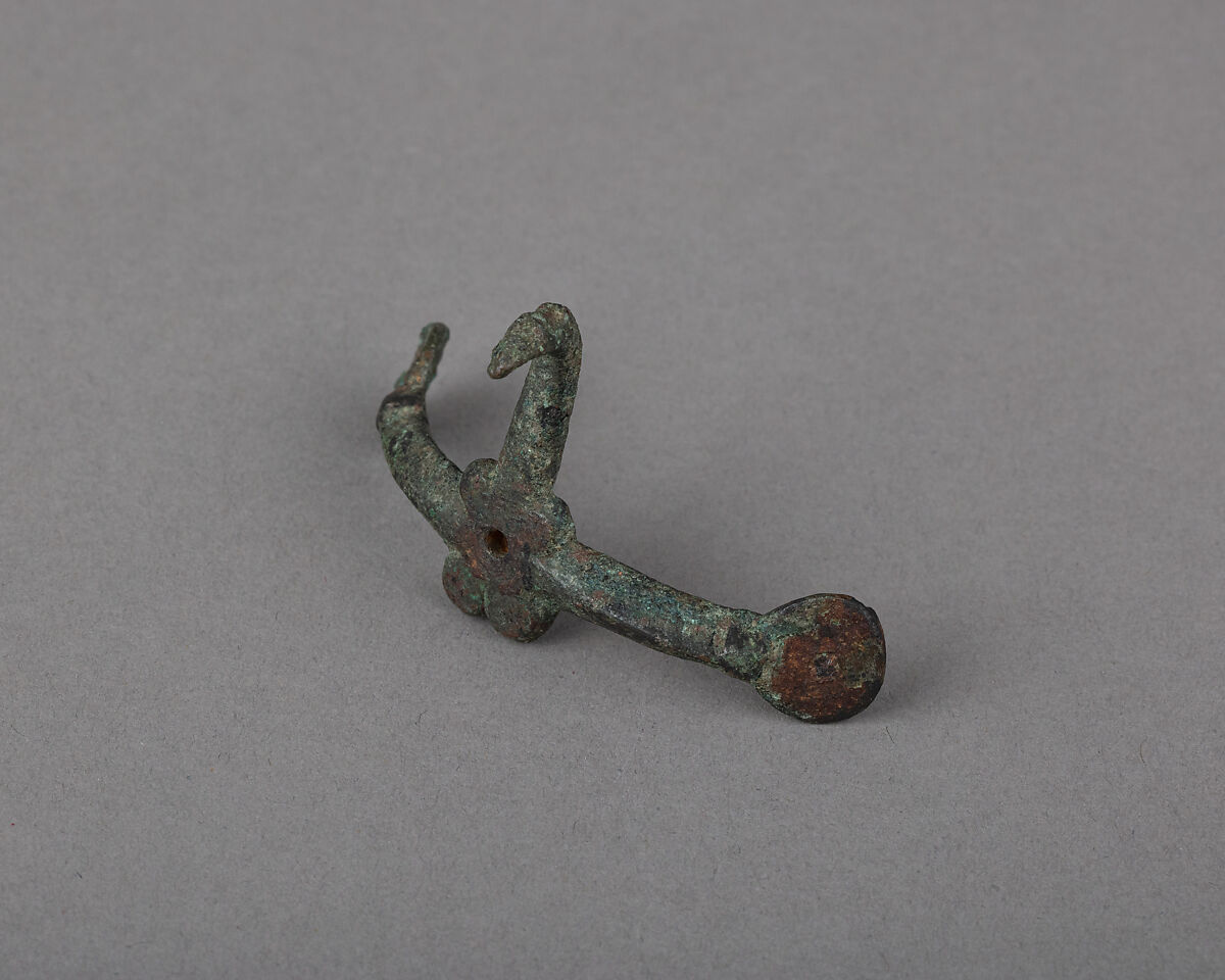 Prick Spur, Copper alloy, iron, Gallo-Roman or British-Roman