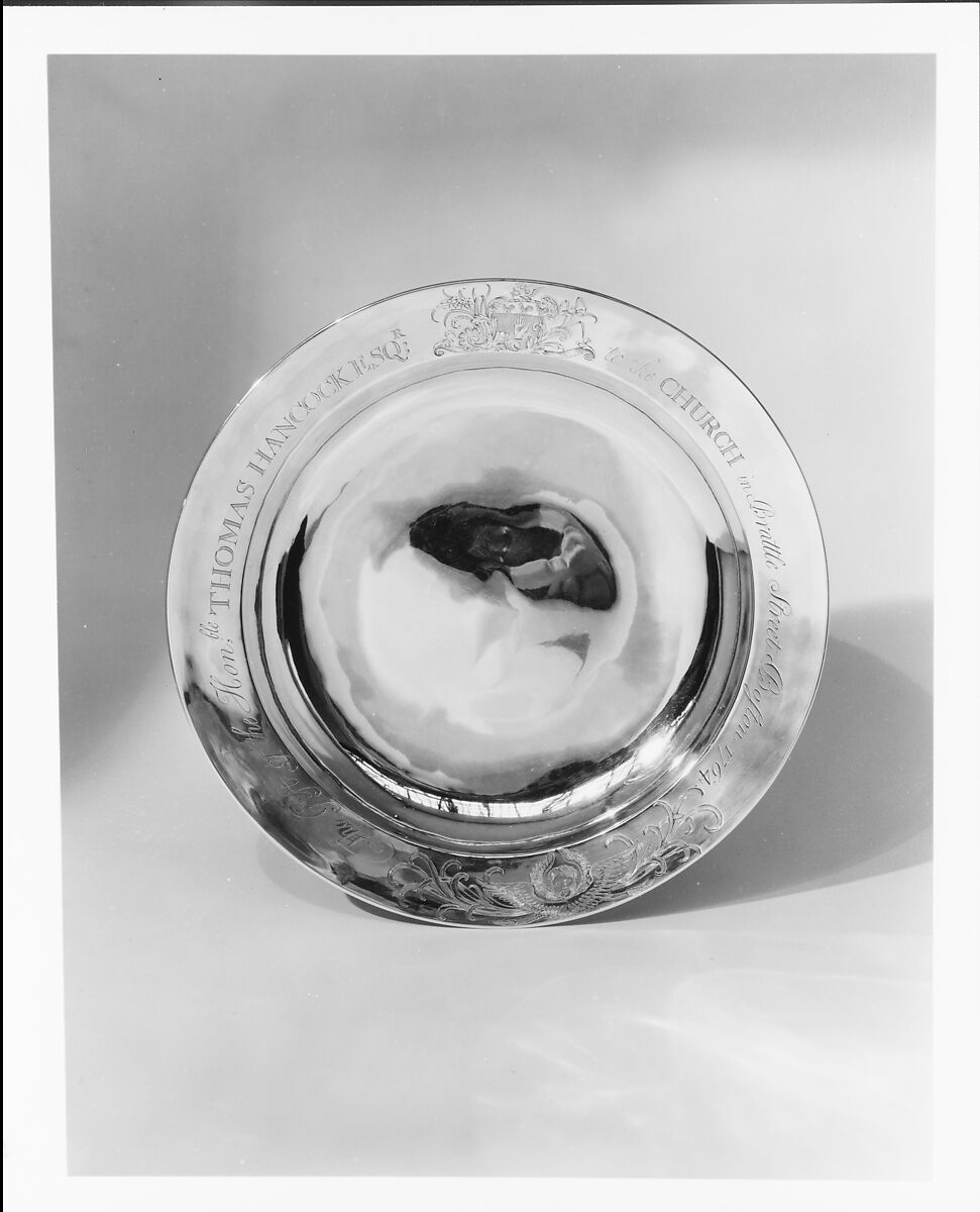 Communion Dish, Samuel Minott (1732–1803), Silver, American