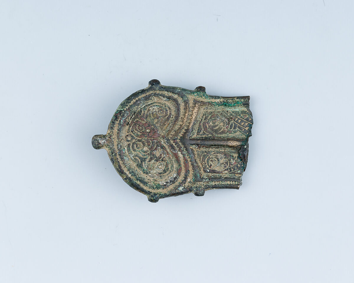 Buckle Shank, Bronze, Visigothic
