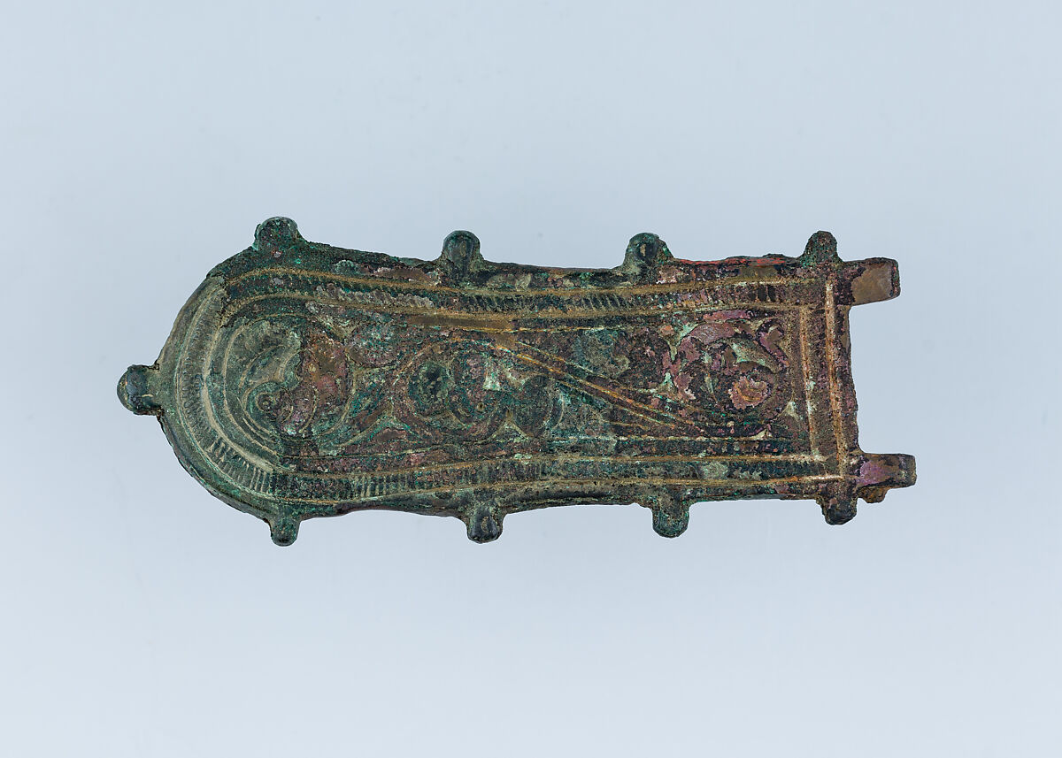 Buckle Shank, Bronze, Visigothic 