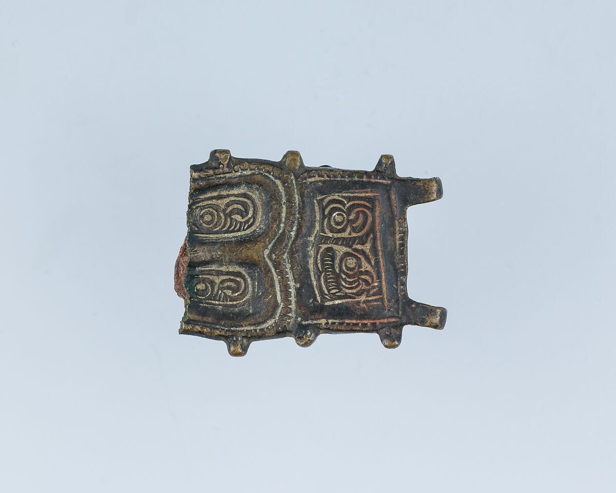 Buckle Shank, Bronze, Visigothic 