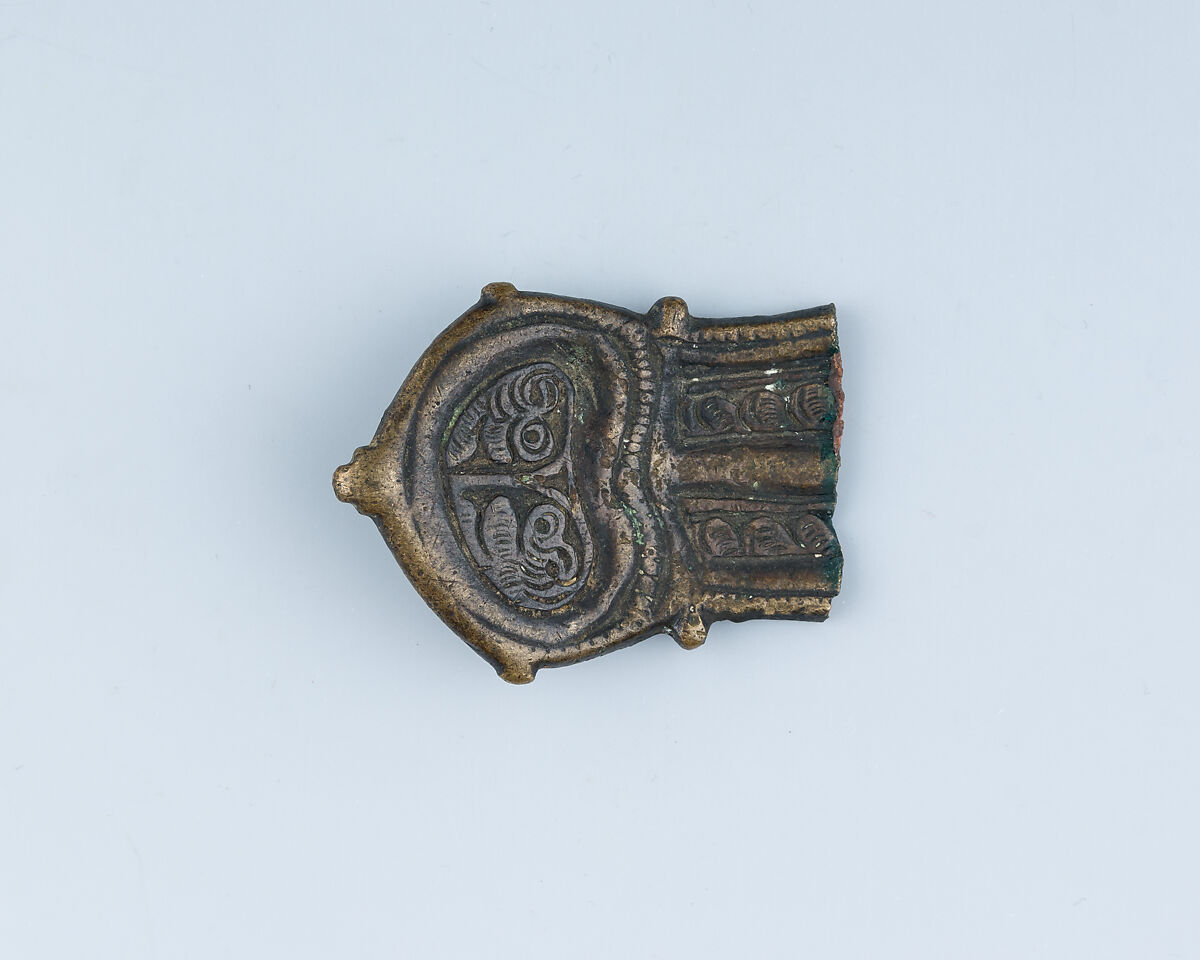 Buckle Shank, Bronze, Visigothic