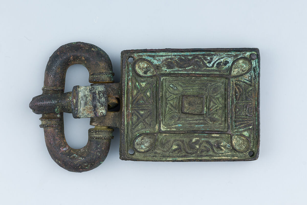 Buckle Shank, Copper alloy, Visigothic 