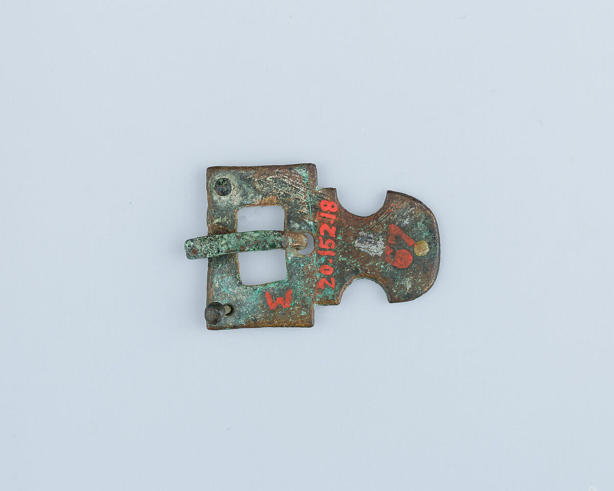 Buckle, Bronze, patina, Ibero-Roman