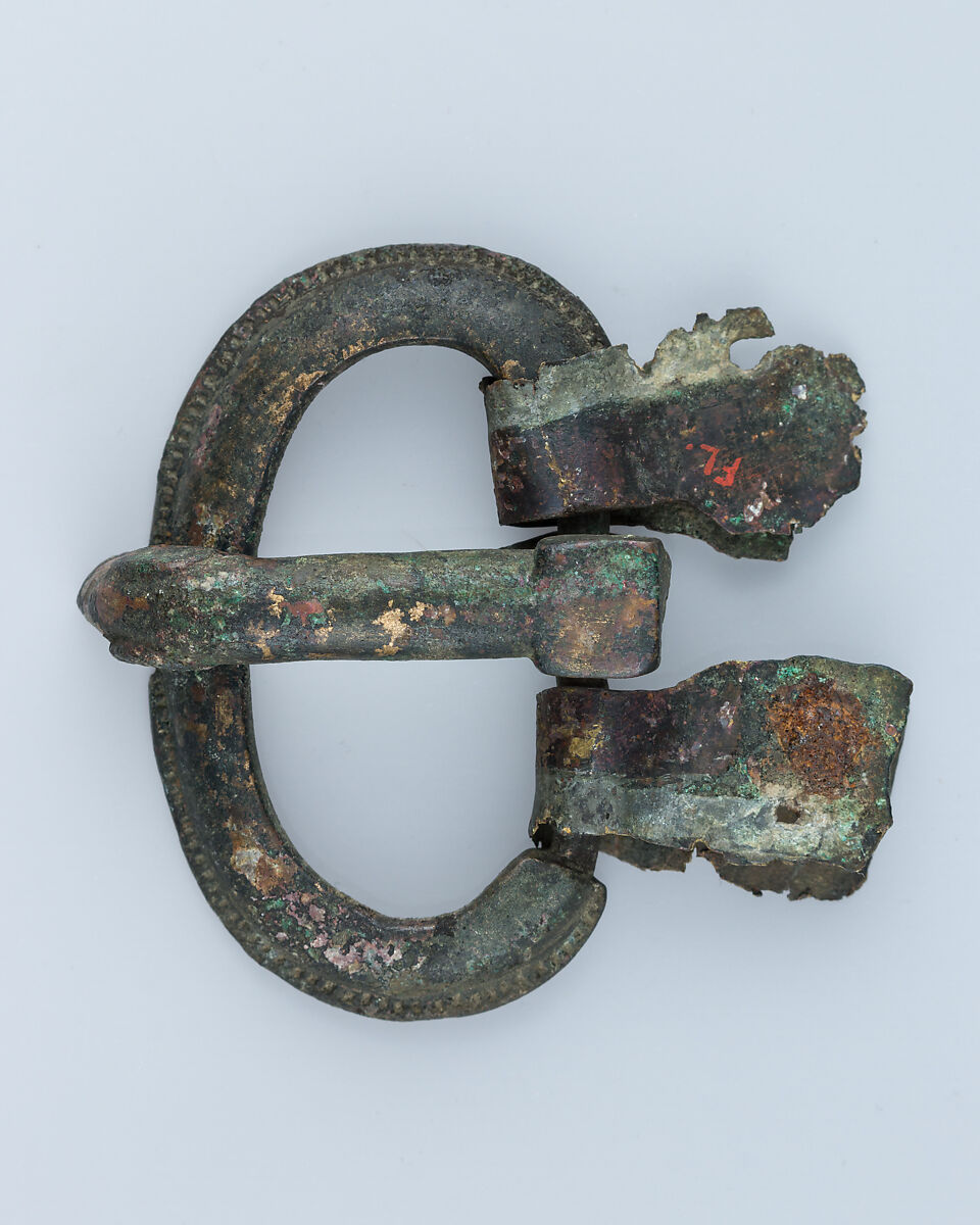 Buckle, Bronze, Visigothic 