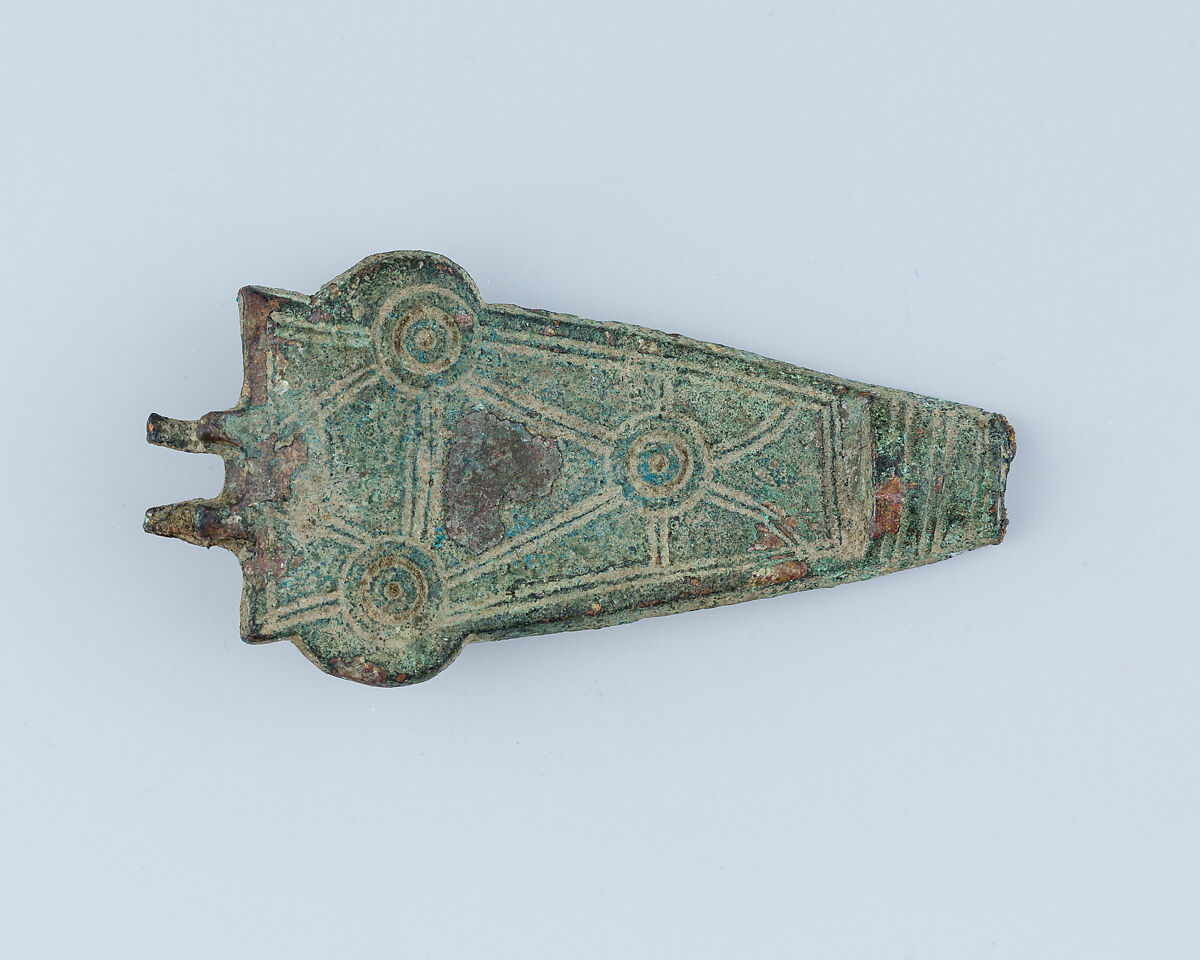 Buckle Shank, Bronze, Visigothic 