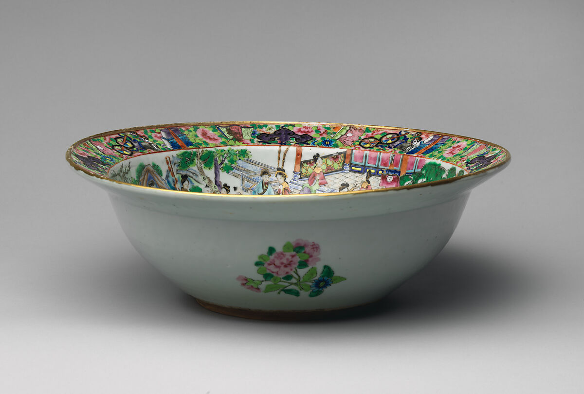 Basin, Porcelain, Chinese