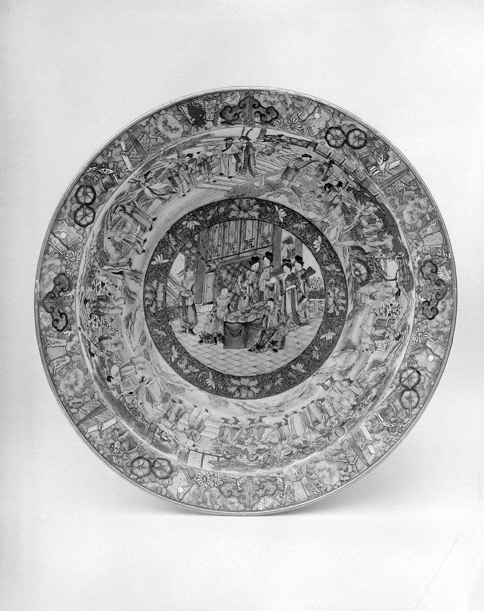 Basin, Porcelain, Chinese