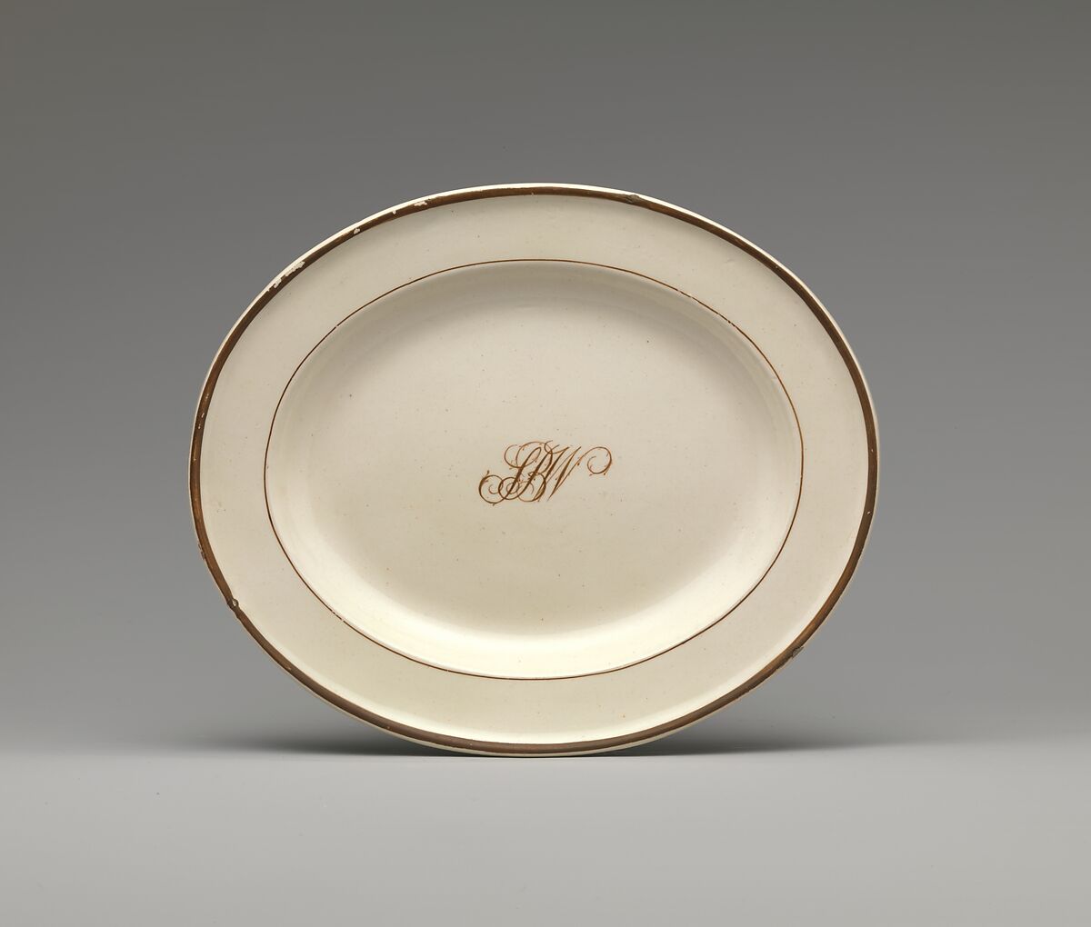 Dish, Earthenware, British 