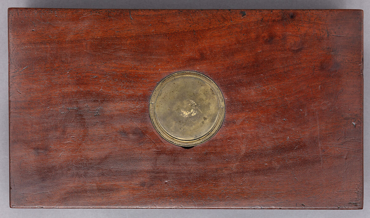 Forsyth Patent Second Model Sliding Primer Over-and-Under Pistol with Case and Accessories, Alexander John Forsyth (British, 1768–1843), Pistol: steel, wood (walnut), silver; case: wood (mahogany), brass, textile, ivory; flask: ivory; oil can: steel; cleaning rod: brass, steel, British, London