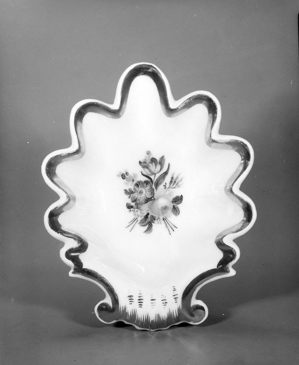 Dish, Tucker and Hemphill (1831–37), Porcelain, American 
