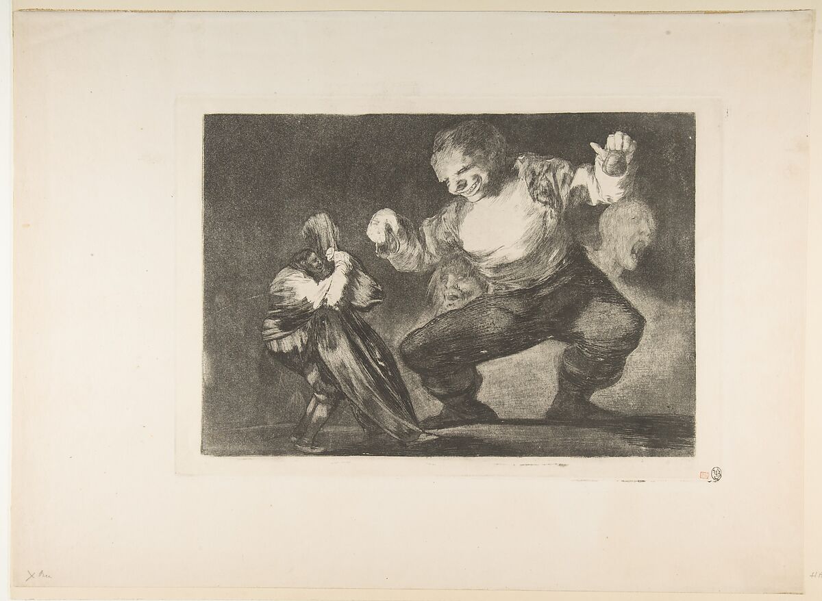 Goya (Francisco de Goya y Lucientes) 'Dancing Giant' from the &ap...