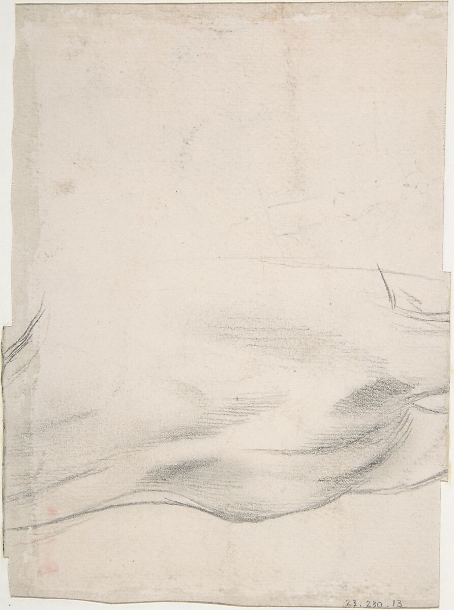 Head of a Horse, Edgar Degas (French, Paris 1834–1917 Paris), Graphite on wove paper