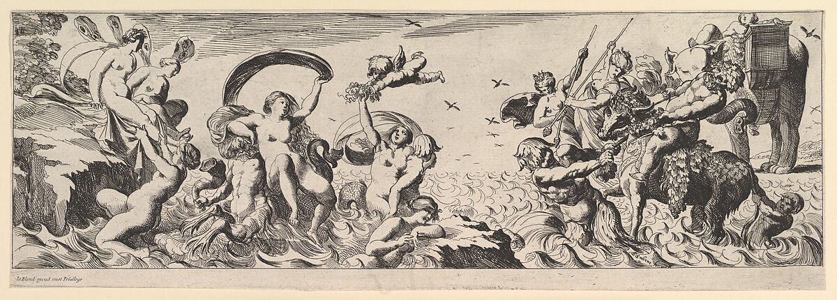 Bacchanal, Pierre Brebiette (French, Mantes-sur-Seine ca. 1598–1642 Paris) 