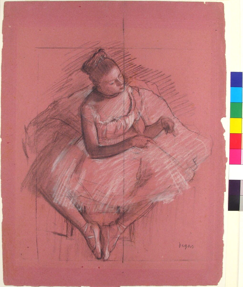 Edgar Degas - Seated Dancer - The Metropolitan Museum of Art