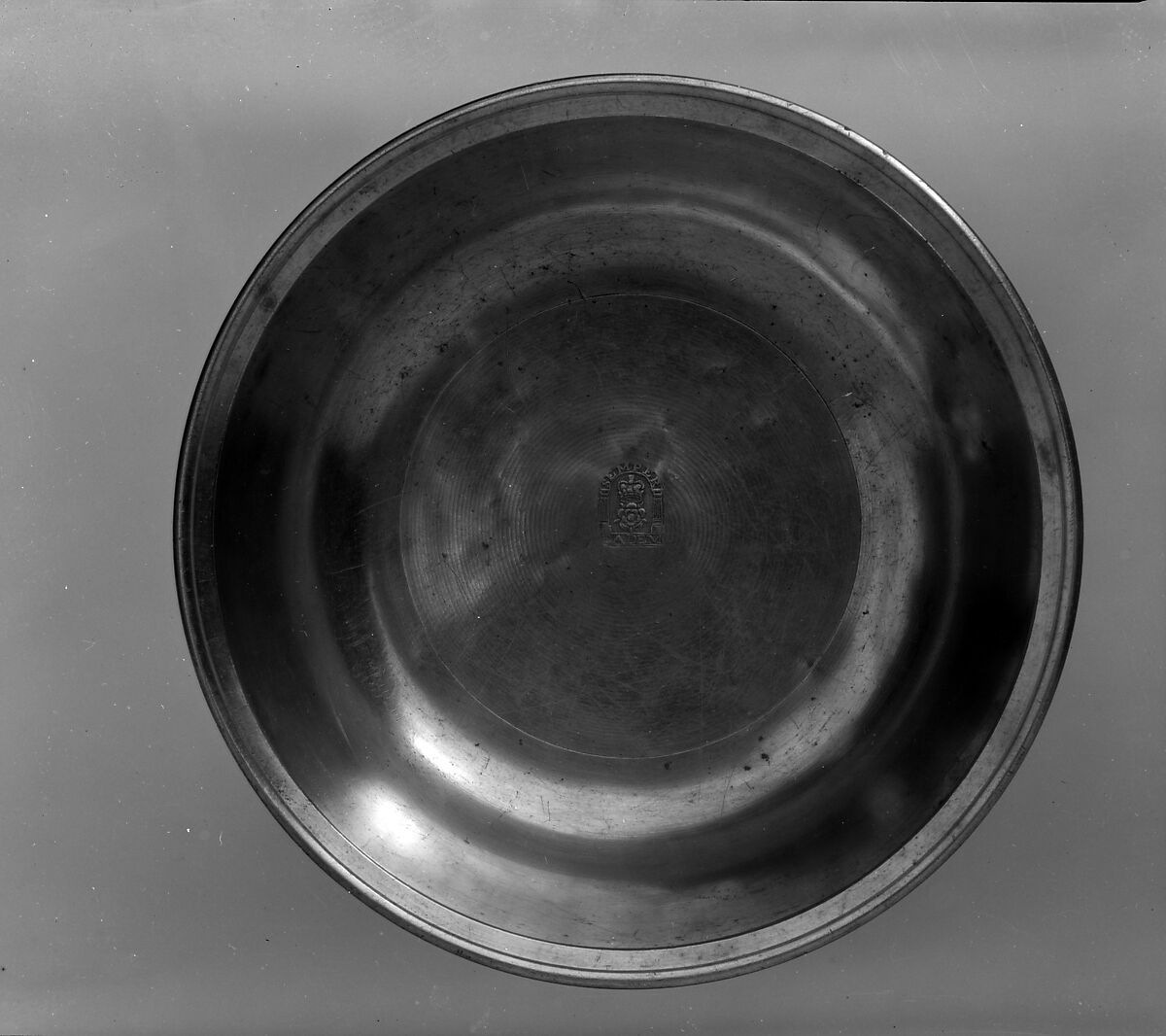 Basin, Pewter, American 