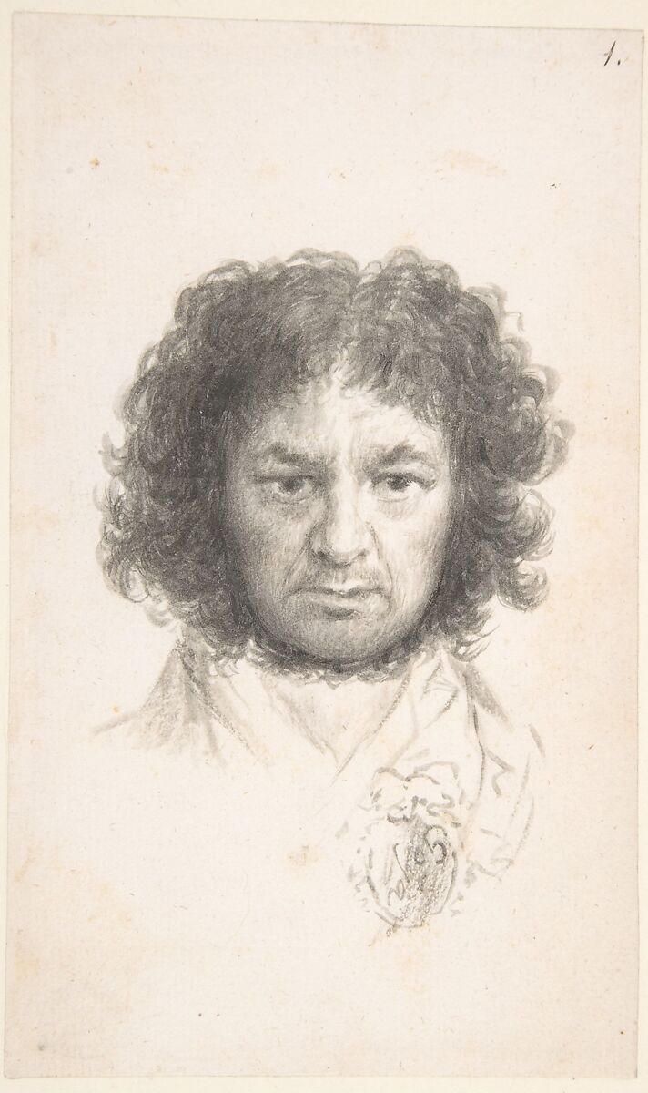 Goya (Francisco de Goya y Lucientes) | Self-portrait | The Metropolitan