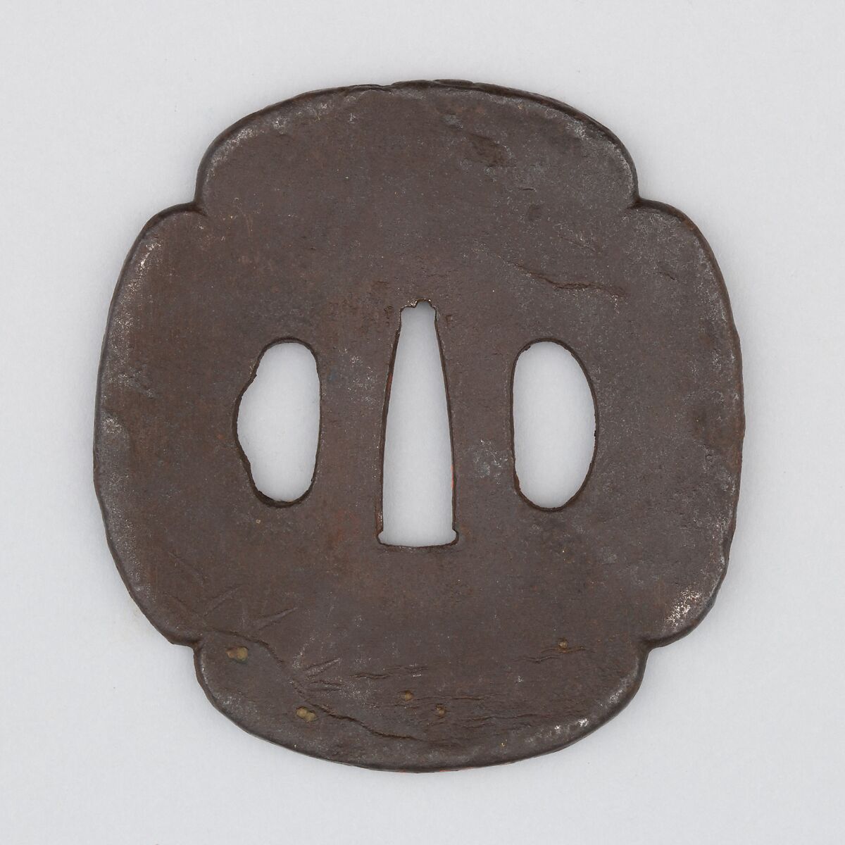 Sword Guard (Tsuba), Iron, Japanese