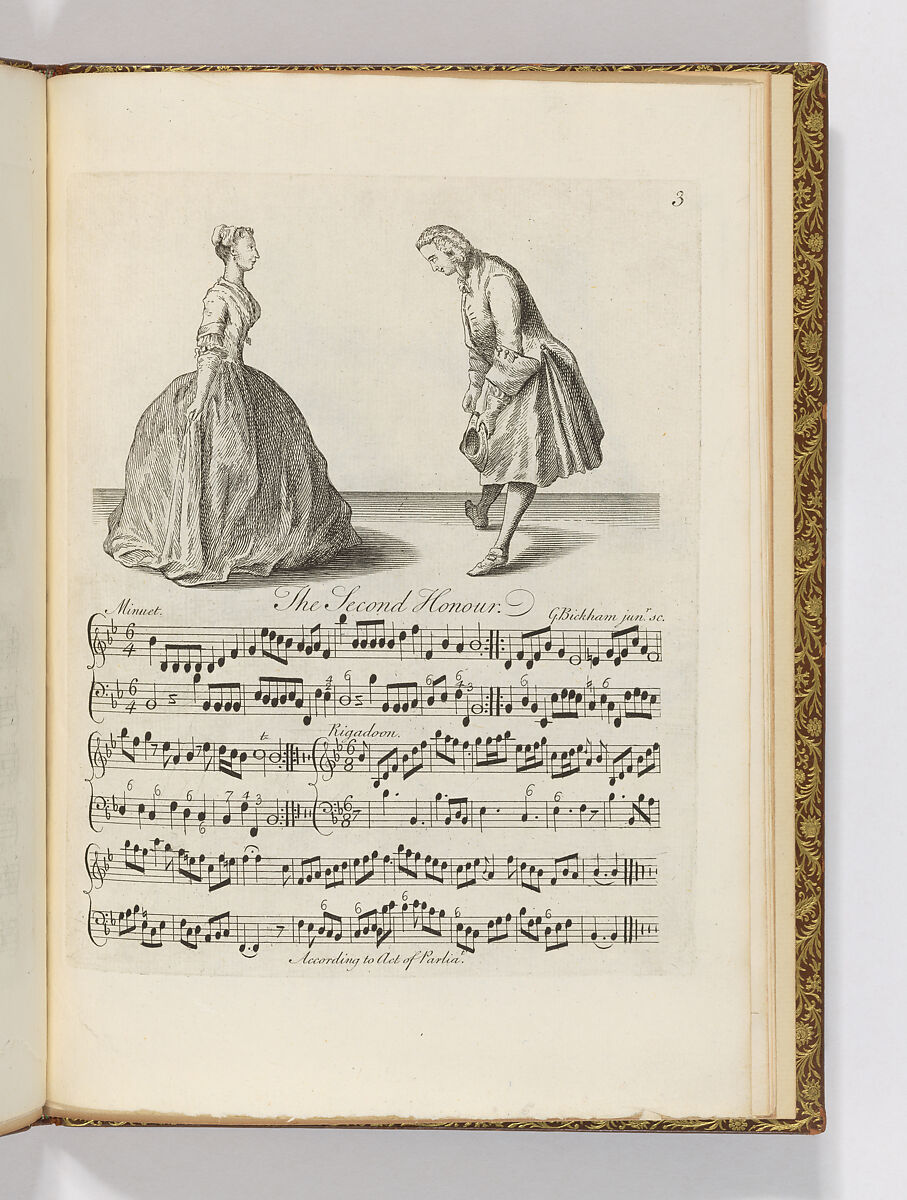 An Easy Introduction to Dancing: or, the Movements in the Minuet Fully Explained, Designed and etched by George Bickham, Jr. (British, London ca. 1704–1771 Richmond, Surrey), Illustrations: etching