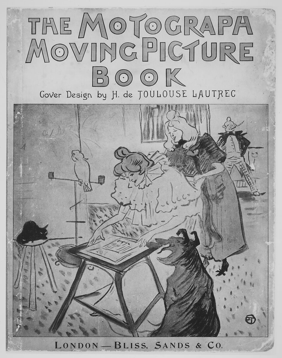 The Motograph Moving Picture Book, Cover by Henri de Toulouse-Lautrec (French, Albi 1864–1901 Saint-André-du-Bois), Illustrations: wood engravings and color lithographs 