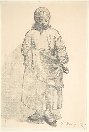 Standing Peasant Girl